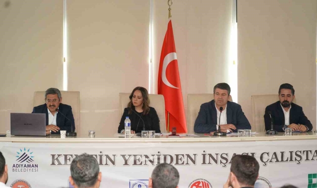 &#039;Kentin yeniden inşası&#039; çalıştayı düzenlendi