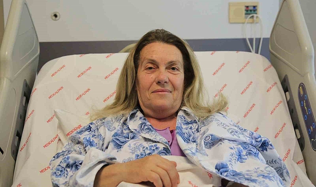 Kesiksiz ve ağrısız işlemle sağlığına kavuştu