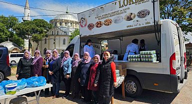 kırsalda, geleneksel köy hayrı coşku uyandırdı