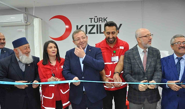 Kızılay Kan Bağış Merkezi açılışı yapıldı
