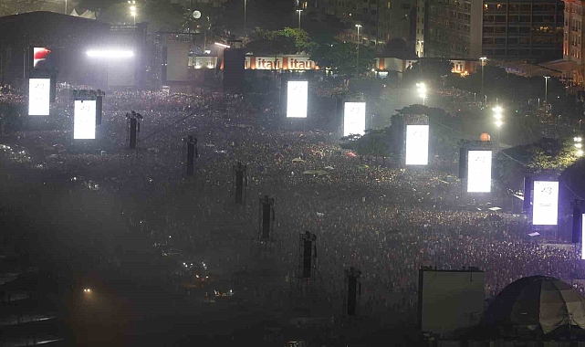 Konseri 1,6 milyon kişi izledi