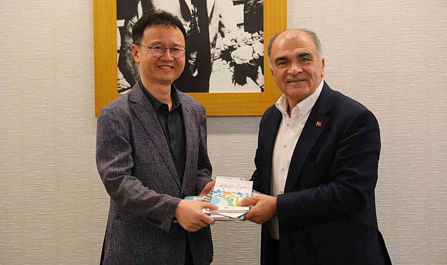 Kore Cumhuriyeti Heyet üyeleri Antalya&#039;nın yerel yönetim yapısı hakkında bilgi aldı