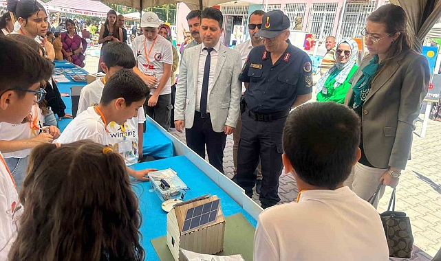 Köşk&#039;te öğrenciler bilim fuarında bir araya geldi