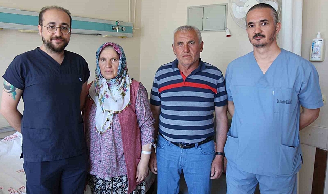 Kötü huylu kitleden video yardımlı cerrahi yöntemiyle kurtuldu