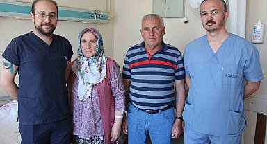  Kötü huylu kitleden video yardımlı cerrahi yöntemiyle kurtuldu