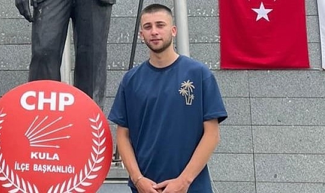 Kula CHP&#039;nin yeni Gençlik Kolları Başkanı&#039;na Hurşit İnce getirildi