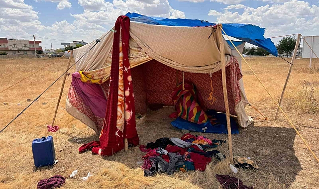 Kurduğu çadırın içinde ölü bulundu