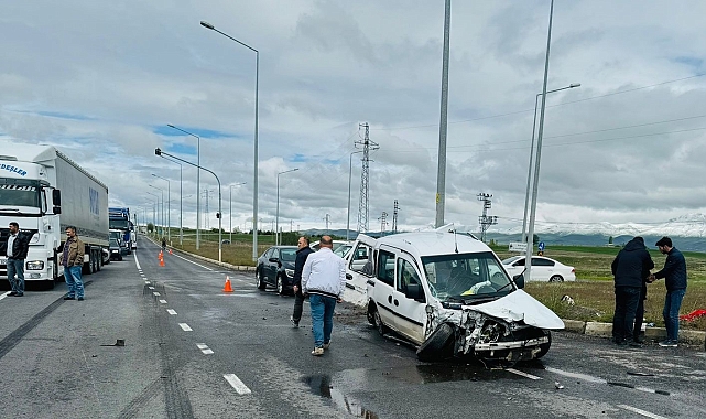 Kuzey çevre yolundaki kazada 6 yaralı var