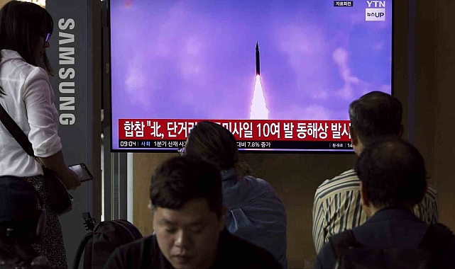 Kuzey Kore en az 10 balistik füze fırlattı