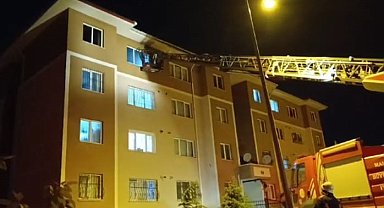 Malatya'da ev yangını