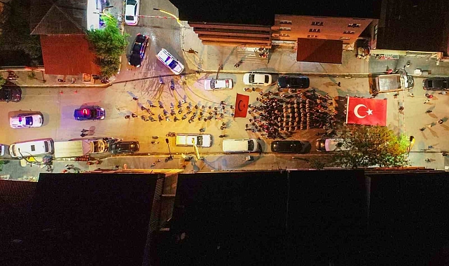 Meşaleli19 Mayıs yürüyüşü yapıldı