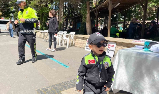 Minik polis İlteriş Alp etkinliğin ilgi odağı oldu