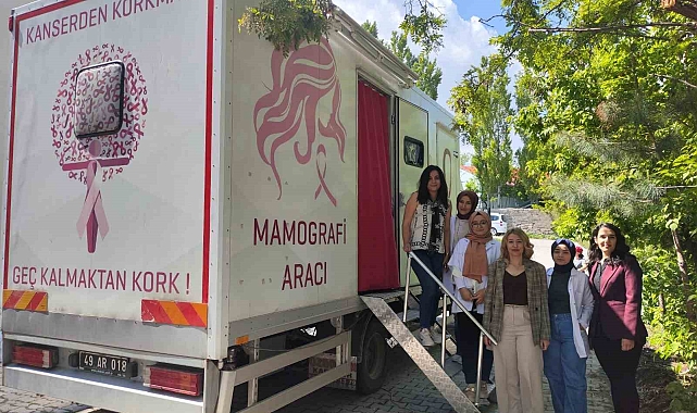 &quot;Mobil Mamografi Aracı&quot; Bulanık&#039;ta