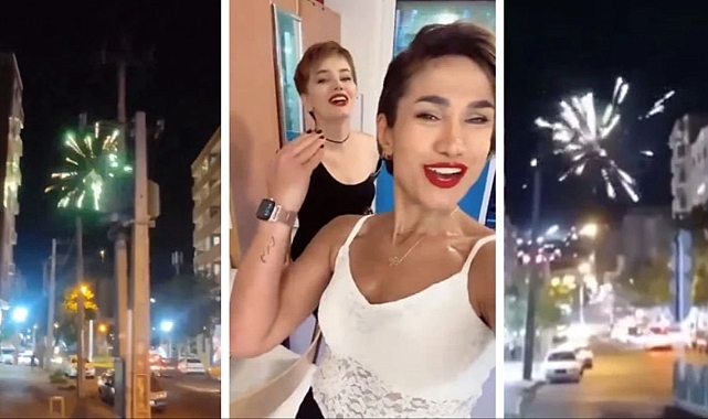 Muhalifler, reisinin ölümünü, havai fişekle kutladı