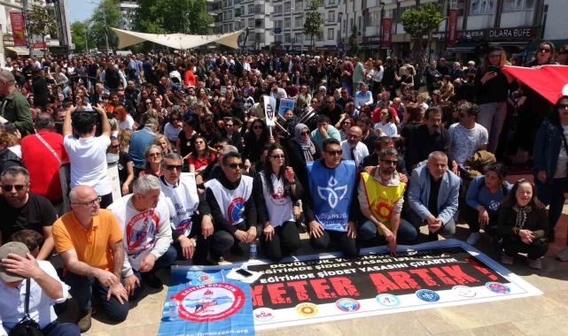 Okul müdürünün öldürülmesine Ordu&#039;daki öğretmenlerden tepki