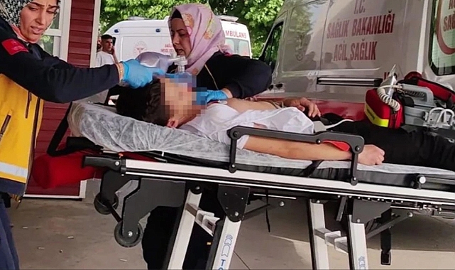 Ölümcül darbe alan 14 yaşındaki çocuğun kalbi durdu