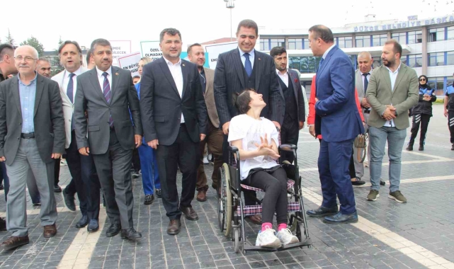 Özel öğrencilerin gösterisi büyük ilgi gördü