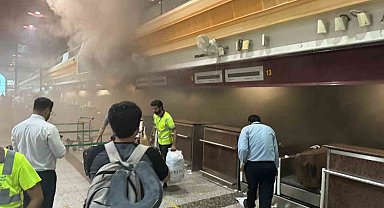 Pakistan'da havalimanında yangın çıkması sonucu uçuşlar ertelendi