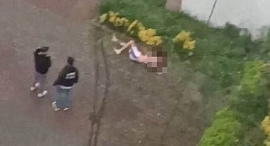 Polisten kaçmaya çalışan şahıs 5'inci kattan atlayarak ağır yaralandı