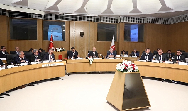 Rektör Çomaklı,( ADEP) değerlendirme toplantısına katıldı