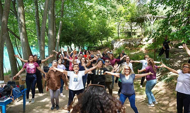 &#039;Sağlık için Hareket Et Günü&#039;nü doğada kutlandı