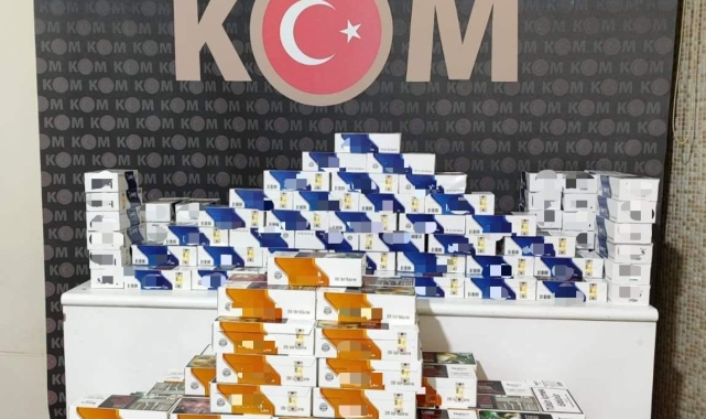 Sahte bandrollü 33 bin 200 adet makaron ele geçirildi