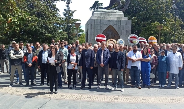 Samsun&#039;da veteriner hekimlerden &#039;şiddet&#039; tepkisi