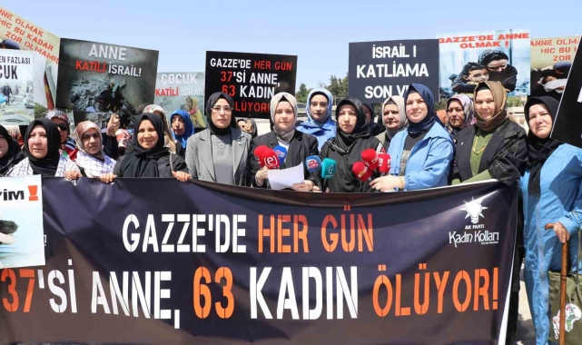 Şanlıurfalı kadınlardan Filistinli annelere destek