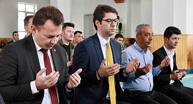 Şehit asker için mevlit okutuldu