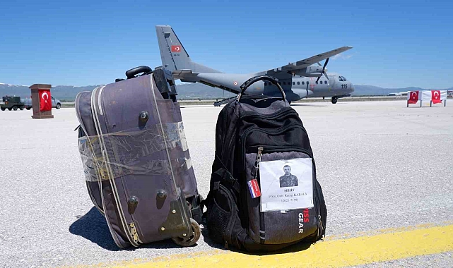 Şehit Onbaşı Recep Kabala&#039;nın cenazesi memleketi Erzurum&#039;a getirildi