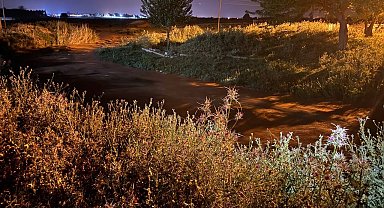 Sel suları mahallede paniğe neden oldu