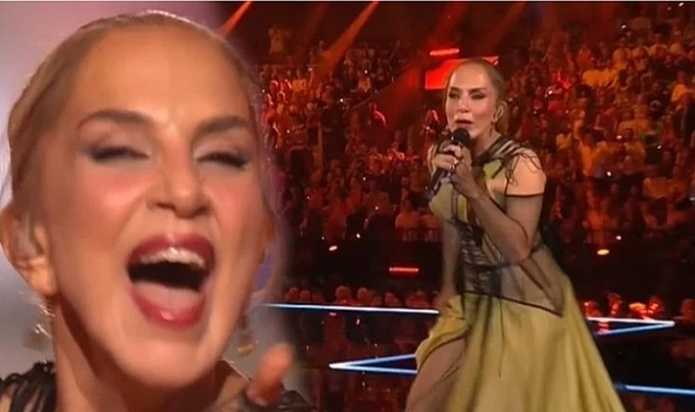 Sertab Erener 21 yıl sonra Eurovision sahnesinde! ‘Everyway That I can’ şarkısıyla yine ortalığı yıktı geçti