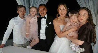 Sibiryalı geline Türk usulü düğün yapıldı