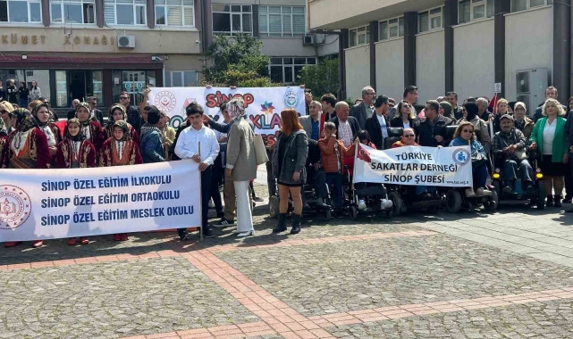 Sinop&#039;ta Engelliler Haftası etkinliği