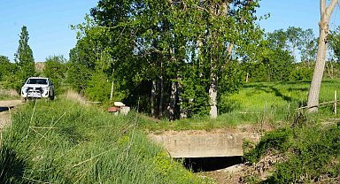 Sulama kanalında başı kesilmiş ceset bulundu