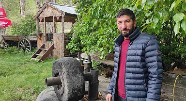 Tarihi değirmen yoğun ilgi görüyor