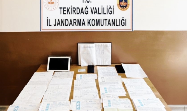Tekirdağ Jandarmasından İstanbul&#039;da tefecilik operasyonu