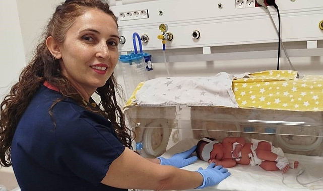 Terkedilmiş bebeğe hemşireler annelik yapıyor