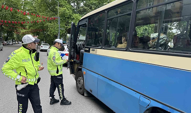 Ticari araçlar, denetlendi