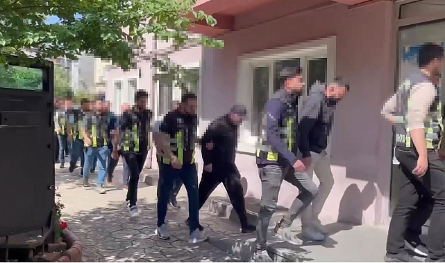 Trafiği tehlikeye sokan şahıslar yakalandı