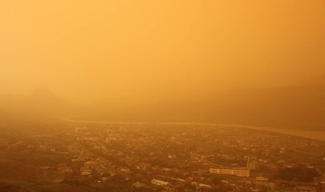 Türkiye Çöl Tozunun etkisine giriyor