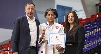 Türkiye Judo Şampiyonasında Iğdırlı sporucu Kaynar 2. oldu