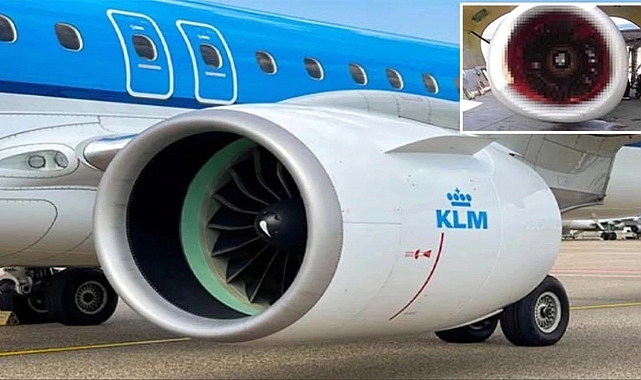 Uçağın motoruna kapılan kişi feci şekilde can verdi