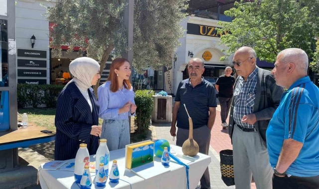 Üniversiteli gençler, su tasarrufunun önemine dikkat çekti