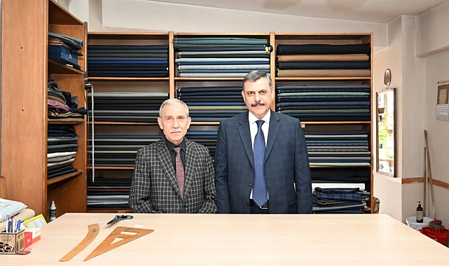 Vali Çifçi, Ahilik Haftası&#039;nda esnafaı ziyaret etti