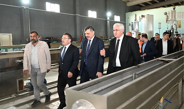 Vali Çiftçi, incelemelerde bulundu