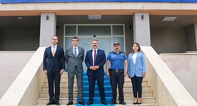 Vali Turan’dan Emniyet Müdürlüğüne Ziyaret