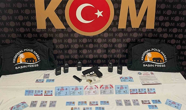 Vatandaşlara sahte basın kartı satarak 600 bin TL dolandıran 6 kişi tutuklandı