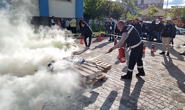 VEDAŞ, personeline, afet eğitimi verdi