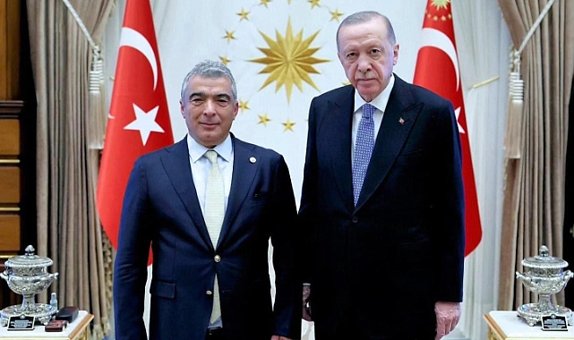 Vekil Alagöz, Cumhurbaşkanı Erdoğan ile görüştü